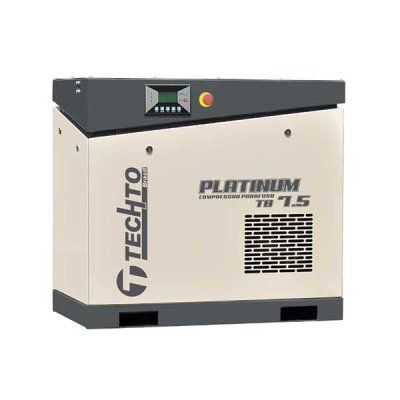 Compressor de Parafuso 7.5hp 8bar - Techto Platinum TB 7.5
