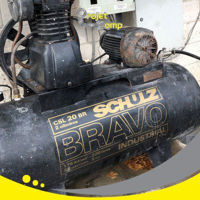 Manutenção de Compressor de Ar Industrial Schulz - 1