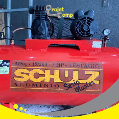 Manutenção de Compressor de Ar Industrial Schulz